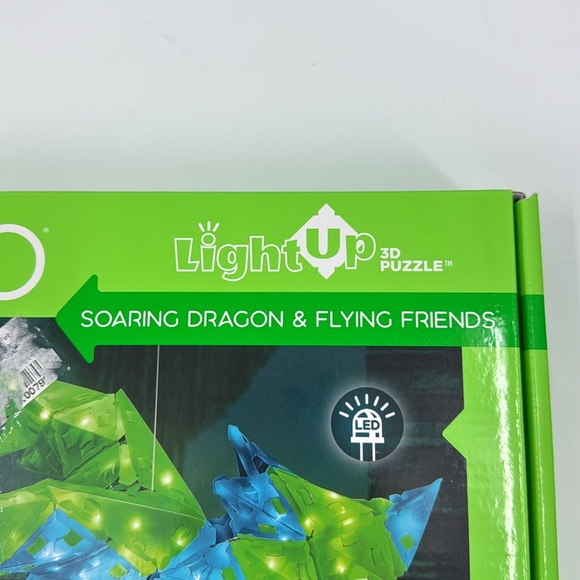 Creatto Light-Up 3D Puzzle - Dragon and Flying Friends NEW - Picture 3 of 16